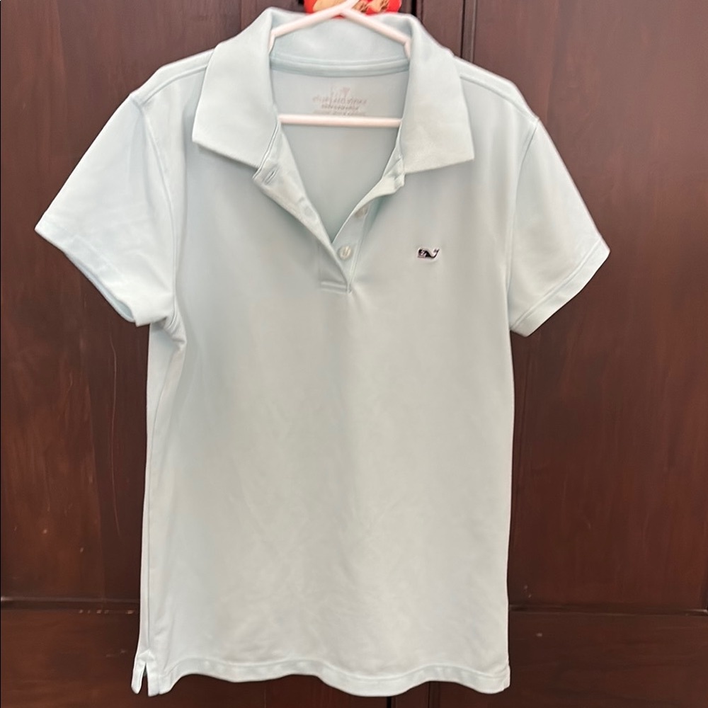 Light Blue Polo Shirt vineyard vines